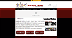 Desktop Screenshot of miragelines.com